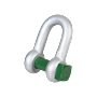 G-4154 Green Pin Fishing Shackles Product Render 2